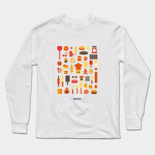 Encyclopedia OF Career - Baker Long Sleeve T-Shirt